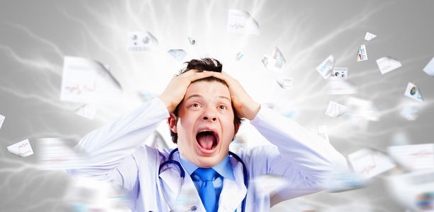 Bild zu Stress - Angehenden Ärzten drohen Depression und Burn-out