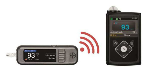 Bild zu Contour Next Link 2.4 - BZ-Werte und Bolusabgaben per Funk an die Insulinpumpe