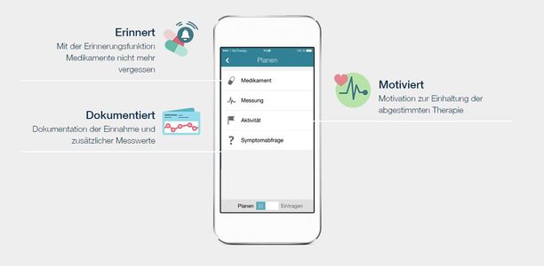 Bild zu TheraKey - App & Co.: Berlin-Chemie setzt auf evaluierte Adhärenzsteigerung