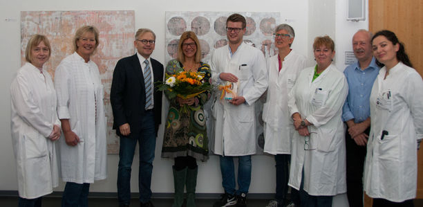 Bild zu Deutsche-Diabetes-Studie (DDS) - Tausendste Probandin am DDZ begrüßt