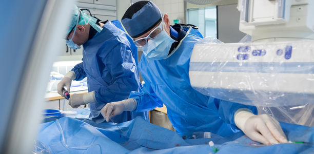 Bild zu Durchblutungsstörung - Erektionsstörungen mit Katheterbehandlung beheben