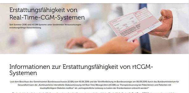 Bild zu Dexcom - Neue Website für Deutschland