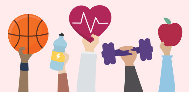 Bild zu Prävention - Gesunder Lebensstil mit Typ 2 = längeres Leben