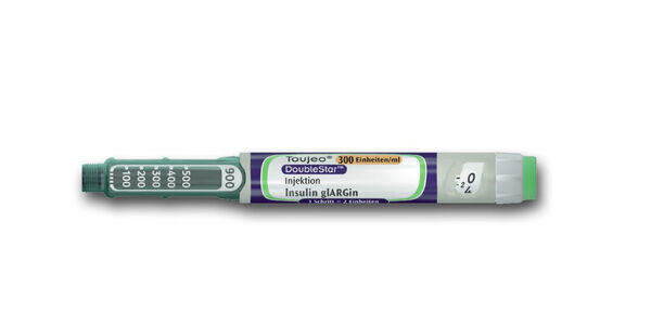 Bild zu „Toujeo DoubleStar“ - Neuer Fertigpen zur Injektion von Insulin glargin 300 E/ml
