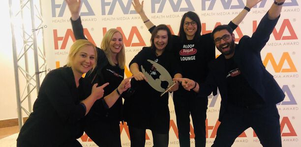 Bild zu Gewinner! - Diabetes-Community Blood Sugar Lounge gewinnt den Health:Angel 2019