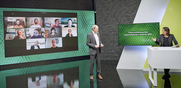 Bild zu Preisverleihung - bytes4diabetes-Award: innovative Digital-Projekte ausgezeichnet 