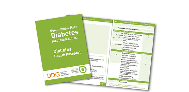 Bild zu Erweiterte Neuauflage  - „Gesundheits-Pass Diabetes“ erfasst nun auch Impfungen