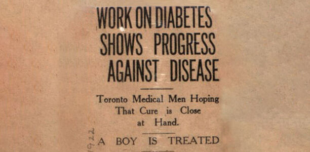 Bild zu Insulin-Historie - Vor 100 Jahren: Bantings erster Vortrag