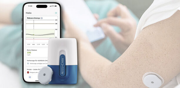 Bild zu CGM-Lösung von Roche - KI-gestützte Prognosen des Glukoseverlaufs für ein proaktives Diabetes-Management